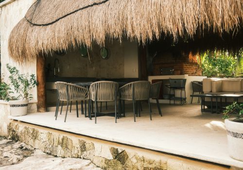 outdoor-palapa-dining-area-grill-casa-piedra-de-agua-riviera-maya